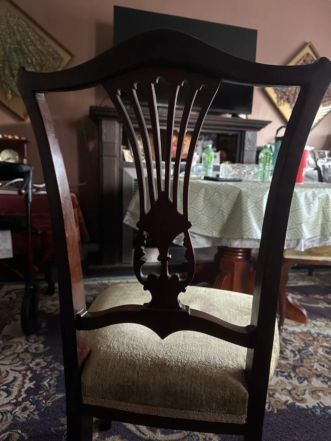 4 Piece Set of Antique Dining Chairs - photo 2