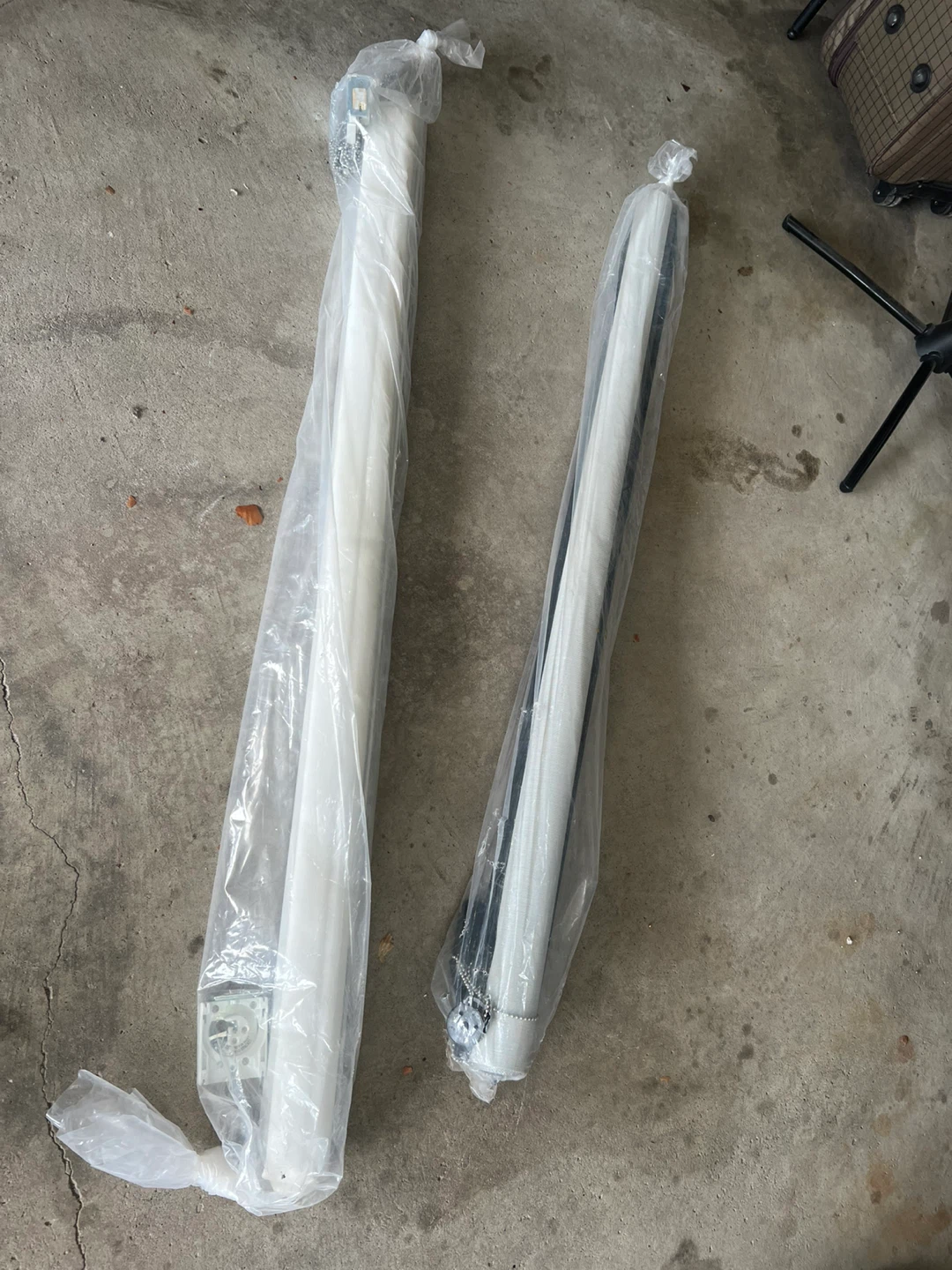 Two White Retractable Awnings - photo 2