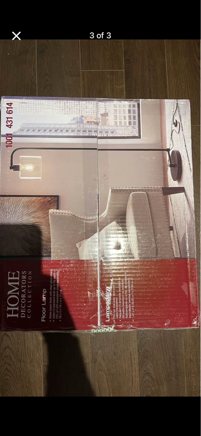 Home Decorators Collection 58-inch Floor Lamp - photo 2