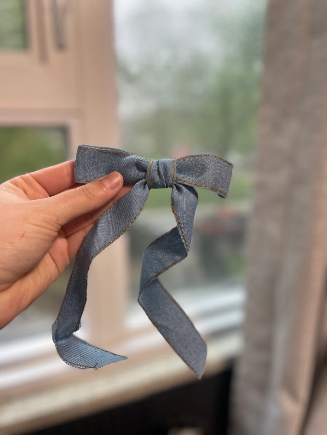 Set of 5 ribbon hair bows - photo 5