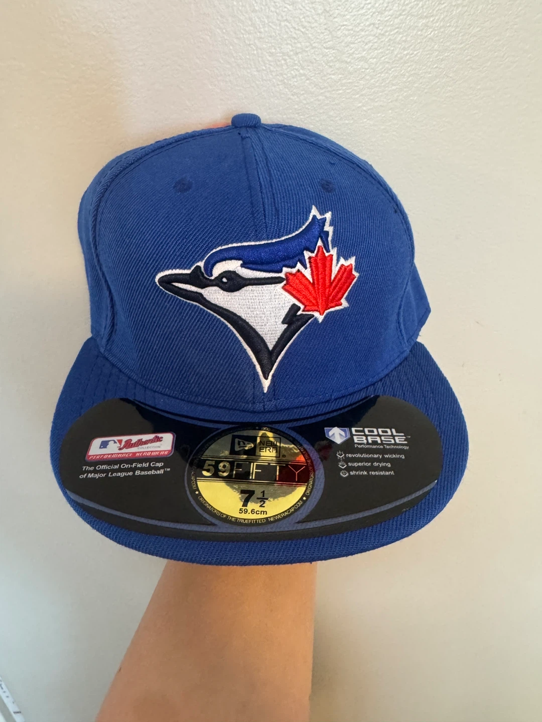 New Era Toronto Blue Jays 59FIFTY Fitted Hat Size 7 1/4