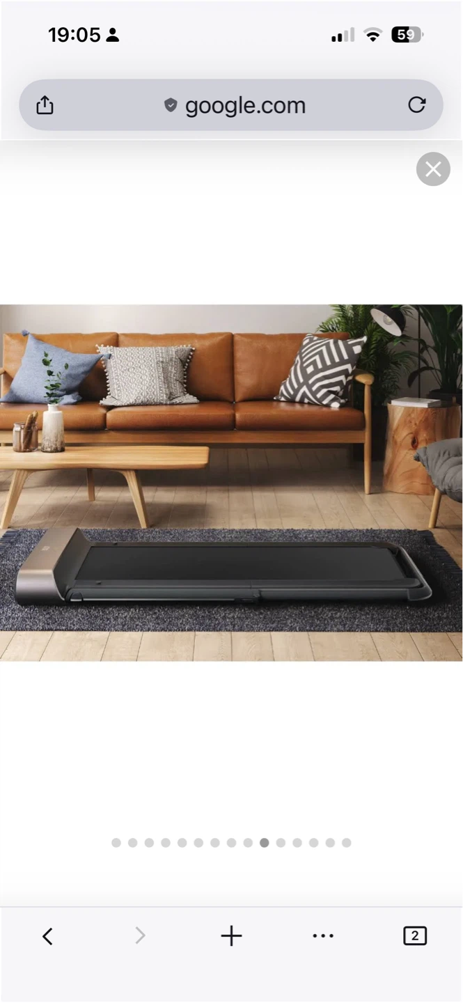 iQ Slim Tread Foldable Treadmill - photo 2