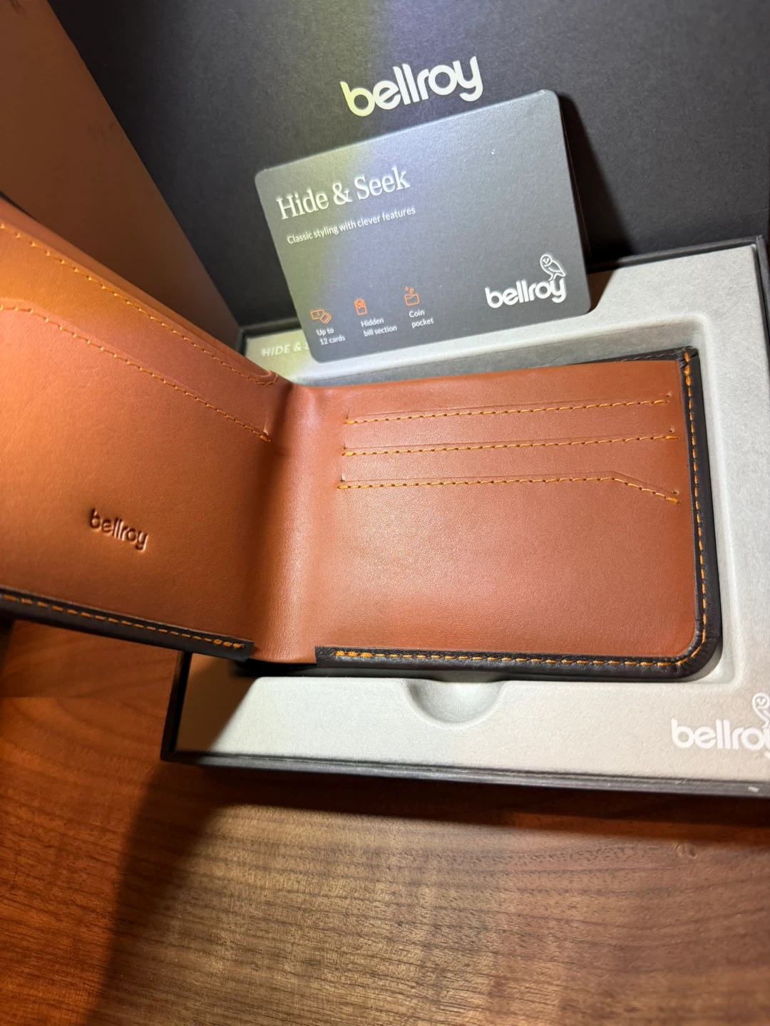 Bellroy Hide & Seek Wallet - NEW - photo 2