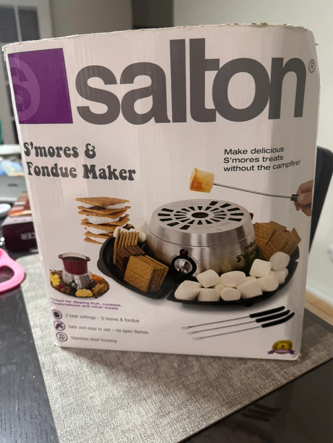 Salton S'mores & Fondue Maker