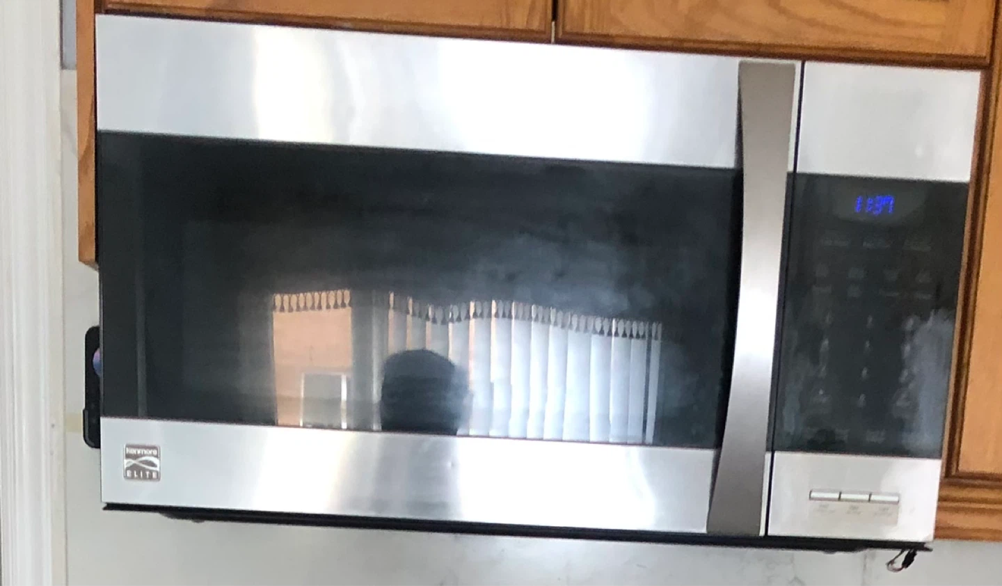 Kenmore elite conversion microwave oven and cook
