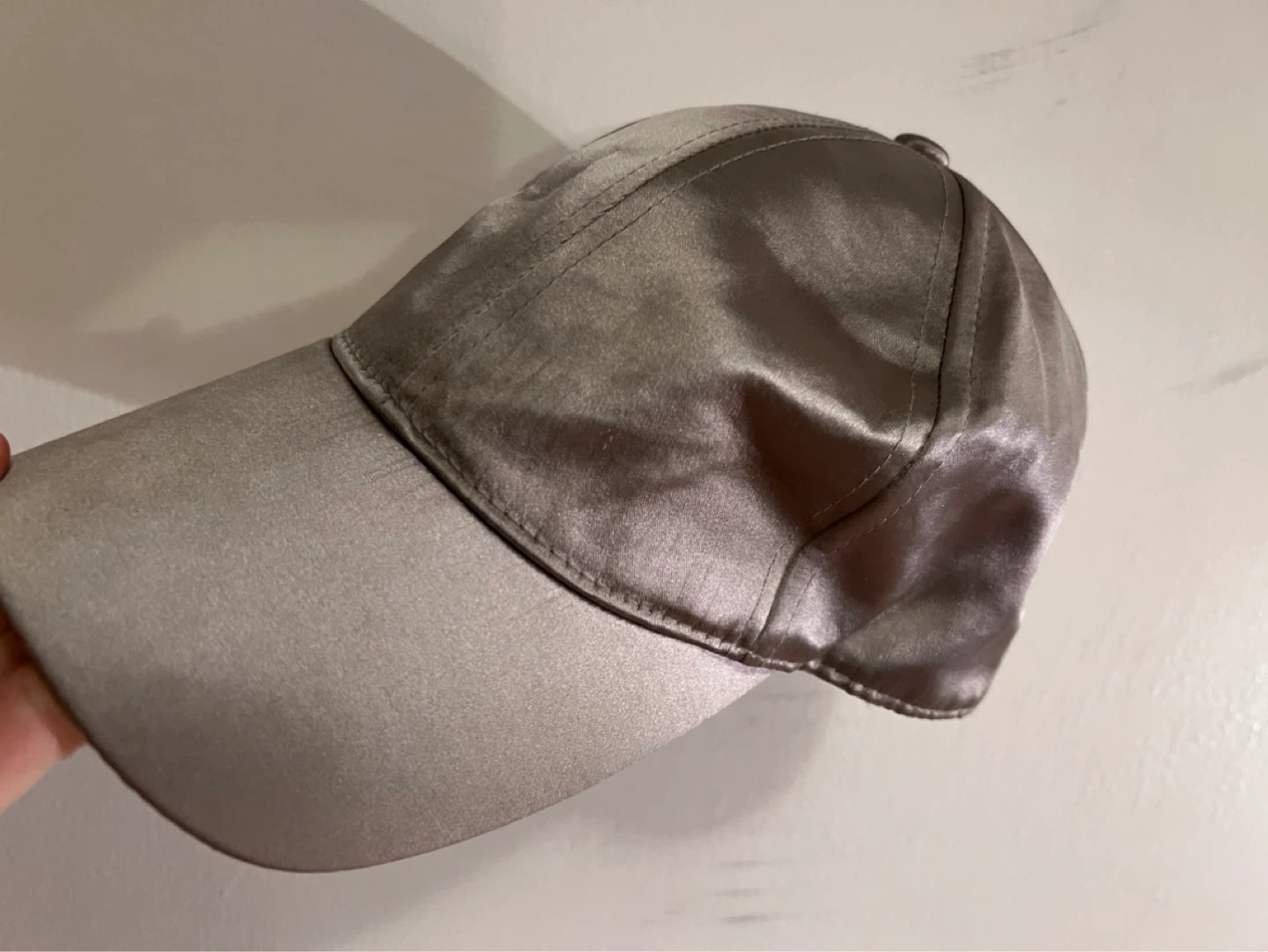 Satin Baseball Cap