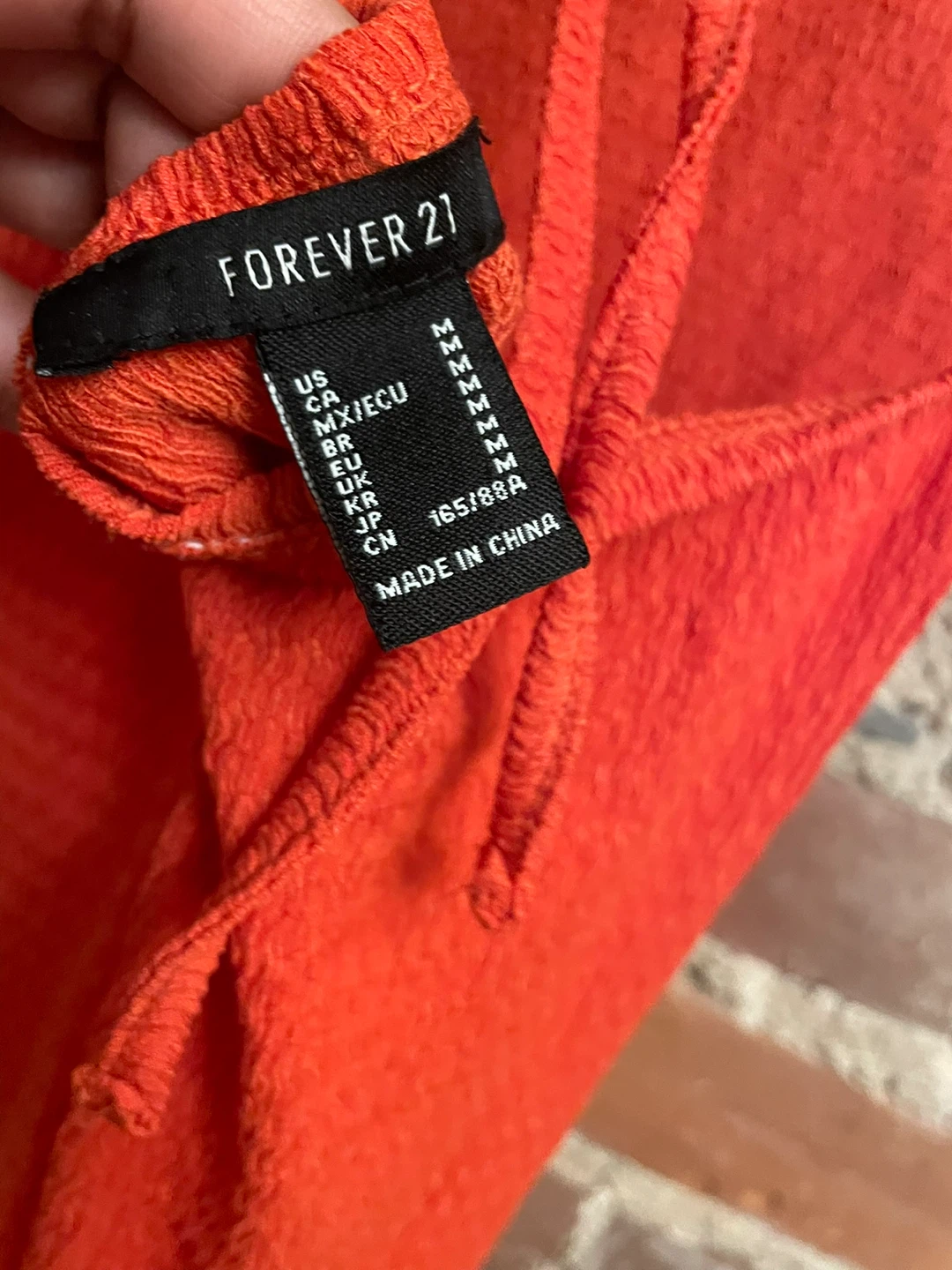 Forever 21 Orange Halter Maxi Dress Size M - photo 4