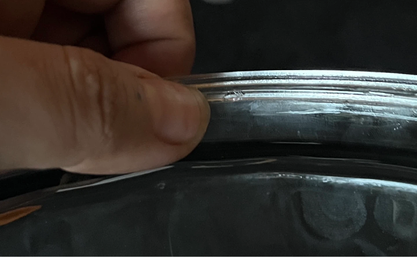 Glass storage jar - photo 3