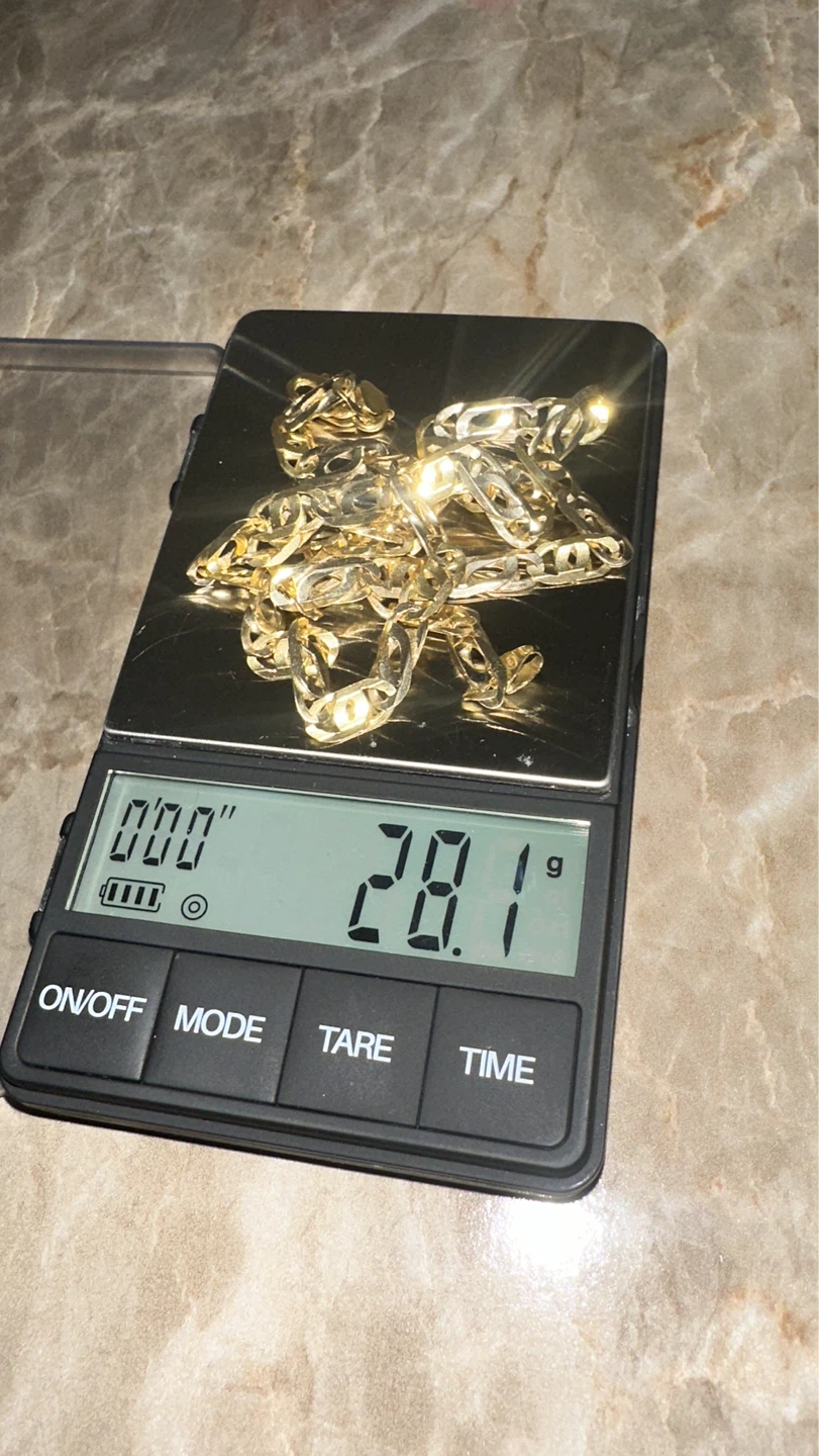 Gold Chain Necklace 28.1g