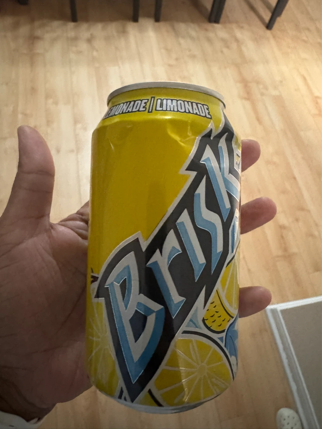 Brisk Lemonade Can