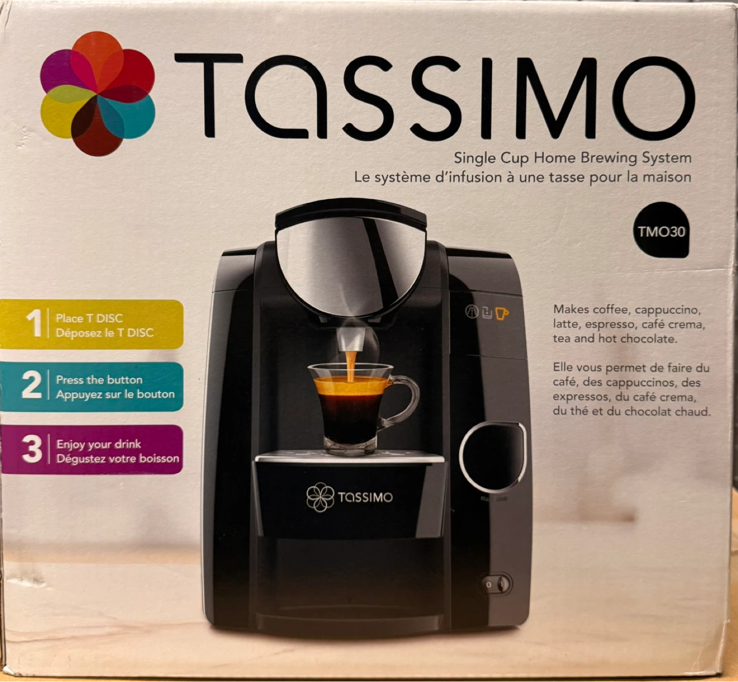 Tassimo single cup coffee machine - photo 2