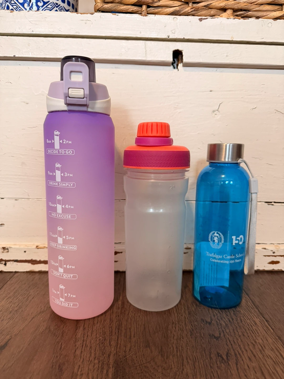 Free with Purchase - 3 Water Bottles (1 Brand New)