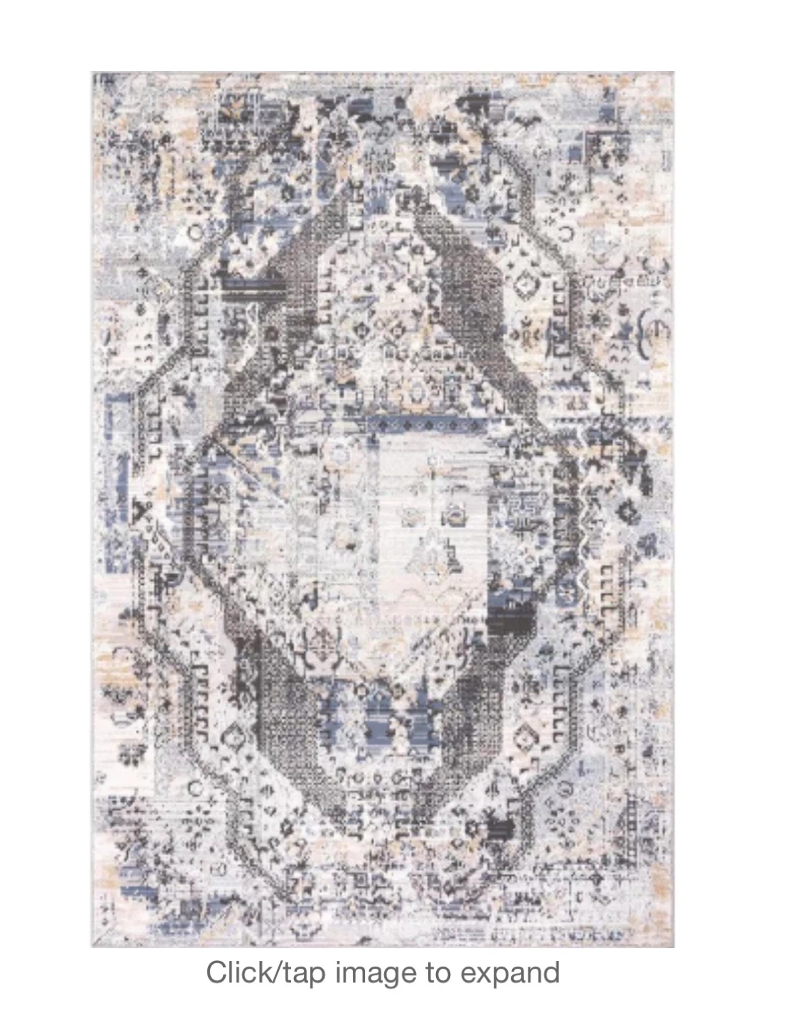 L'Baiet Anna Grey 5 ft. x 7 ft. Oriental Indoor Area Rug - photo 3