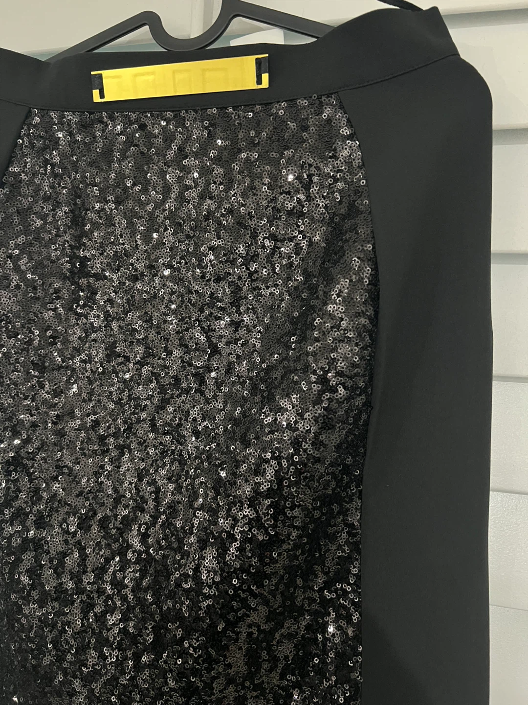 Black Sequin Skirt - photo 3