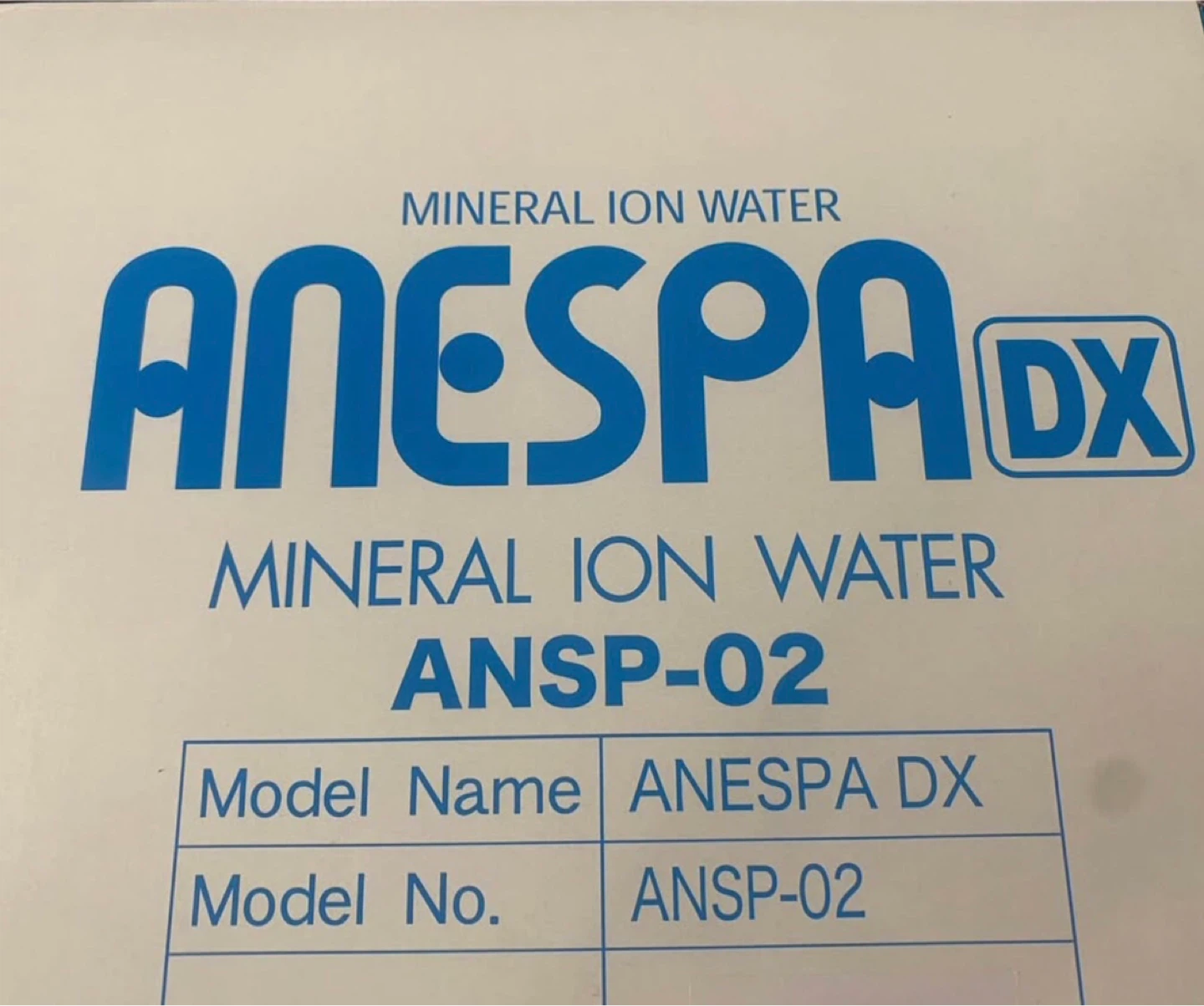 Enagic ANSPA DX Mineral Ion Water System ANSP-02