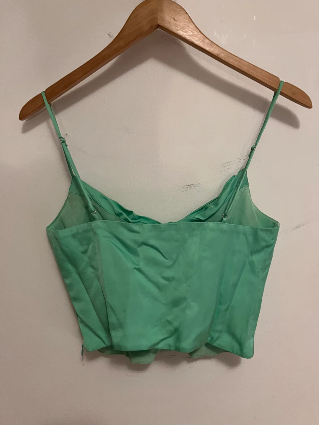 ZARA Mint Green Corset Top - XS - photo 3