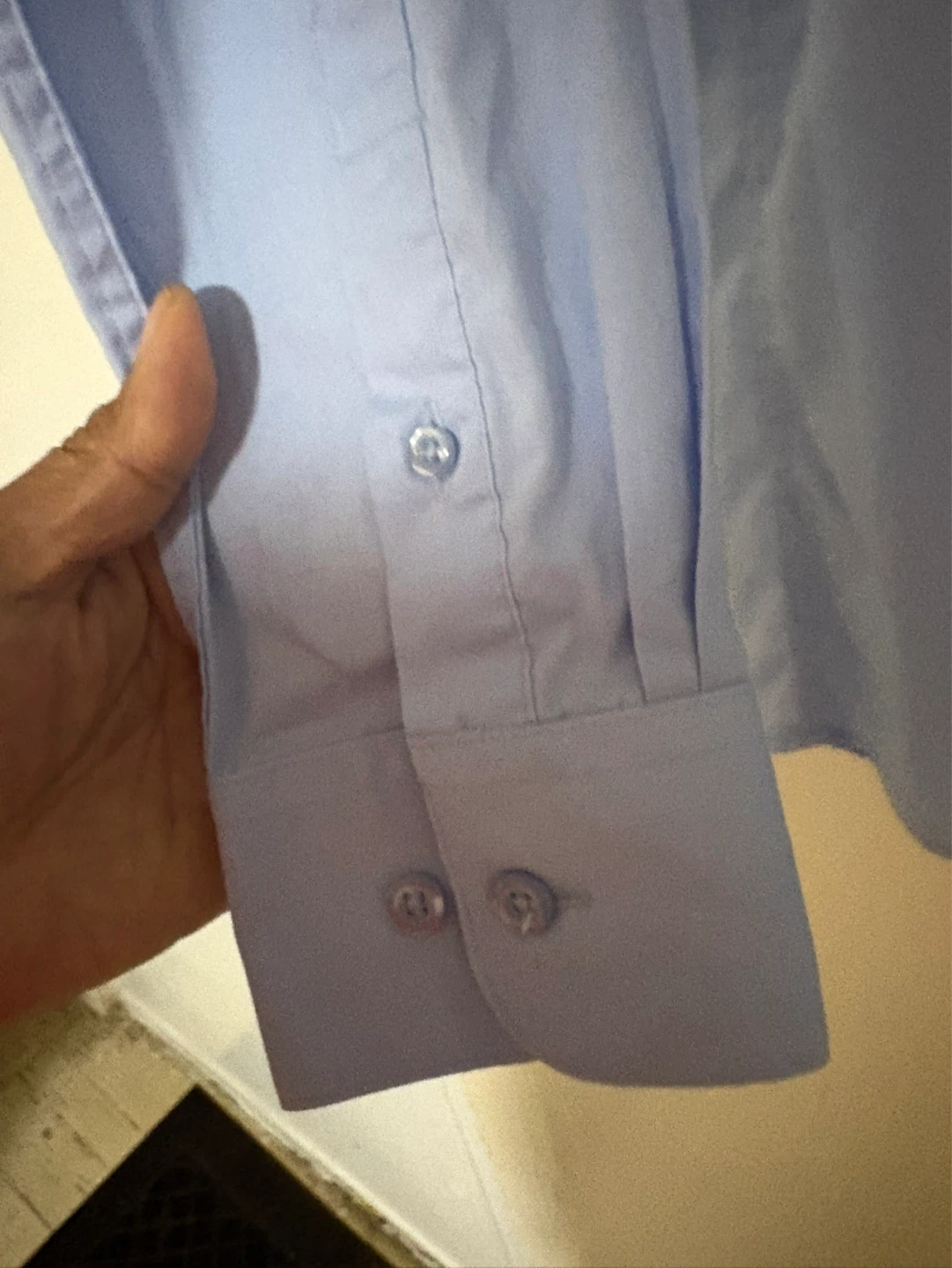 Marquis Signature Slim Fit Light Blue Dress Shirt - photo 3