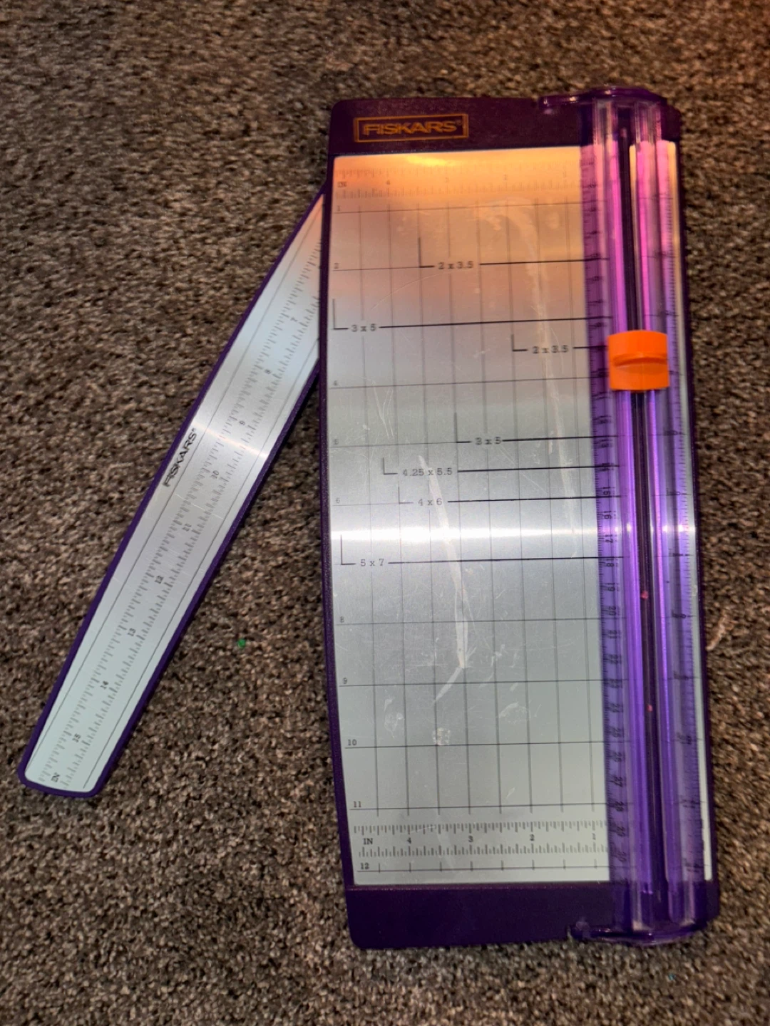 Fiskars Purple Paper Trimmer