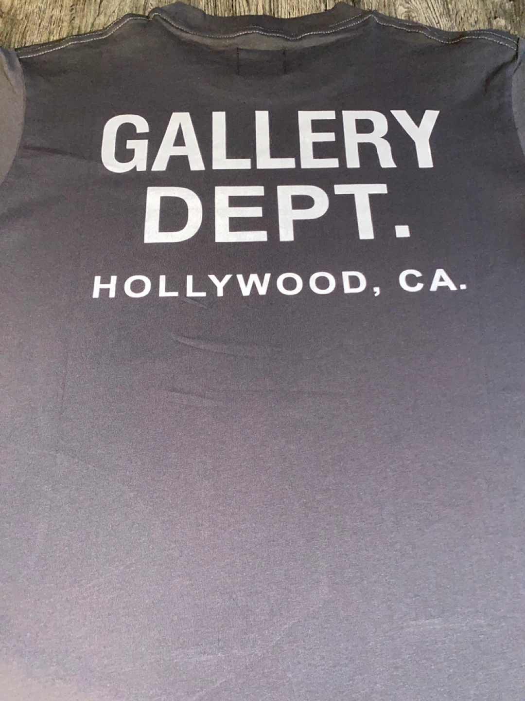T-shirt Gallery Dept. Gris Taille S - photo 3