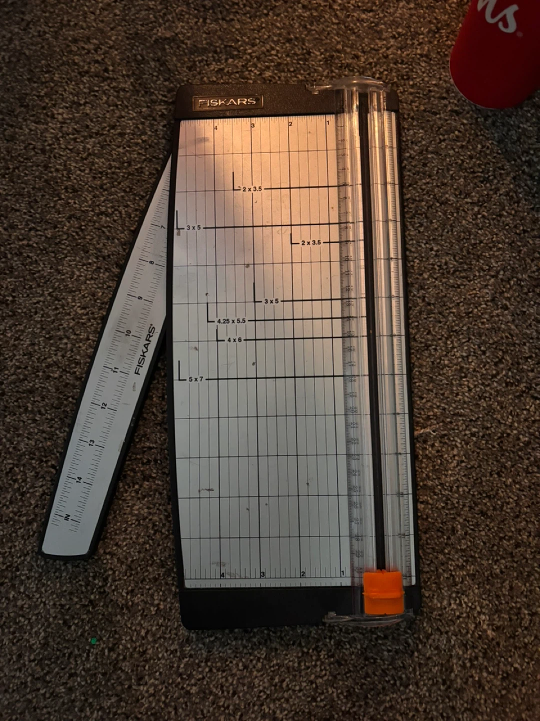 Fiskars Paper Trimmer with Extendable Ruler