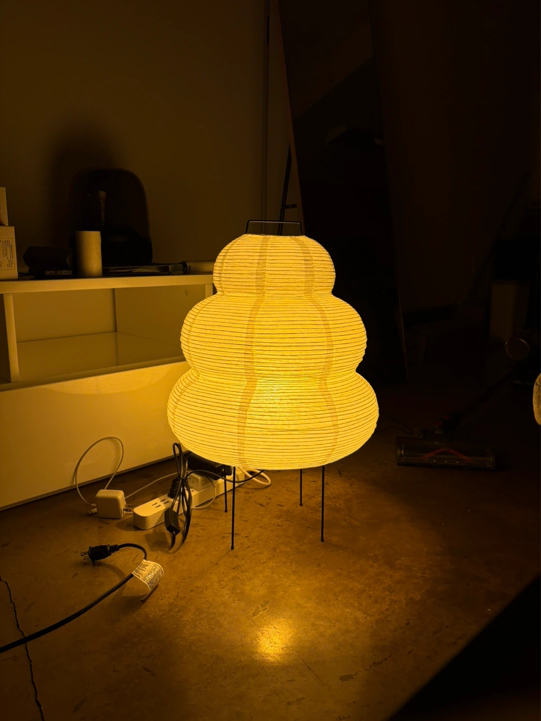 Japanese Shoji Paper Lantern Floor Lamp