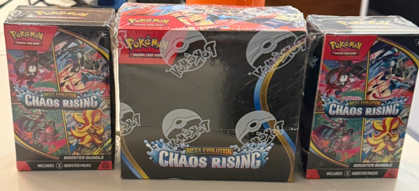 Pokemon TCG Mega Evolution Chaos Rising Booster Box