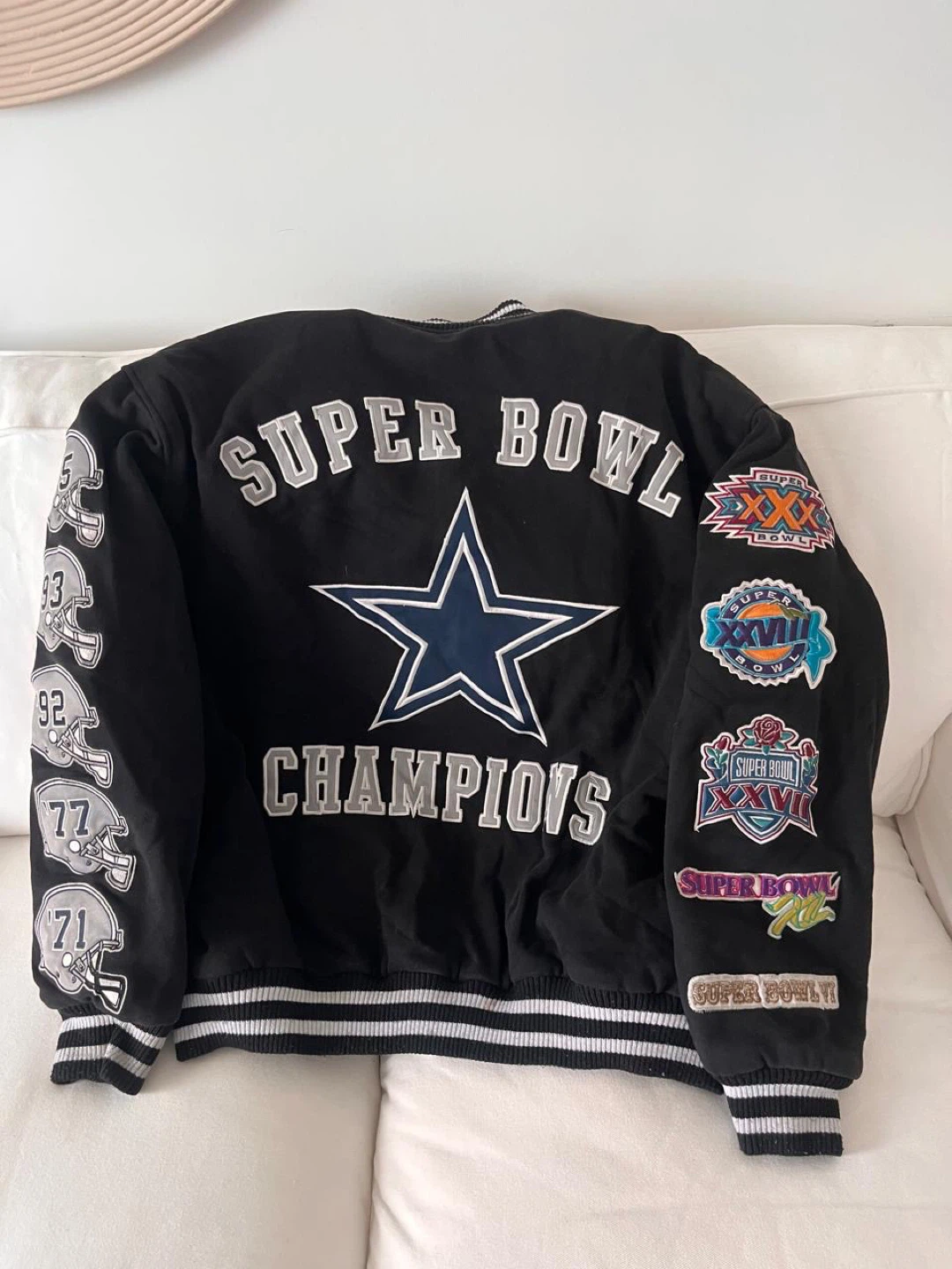 Dallas Cowboys Super Bowl Champions Bomber Jacket - photo 2