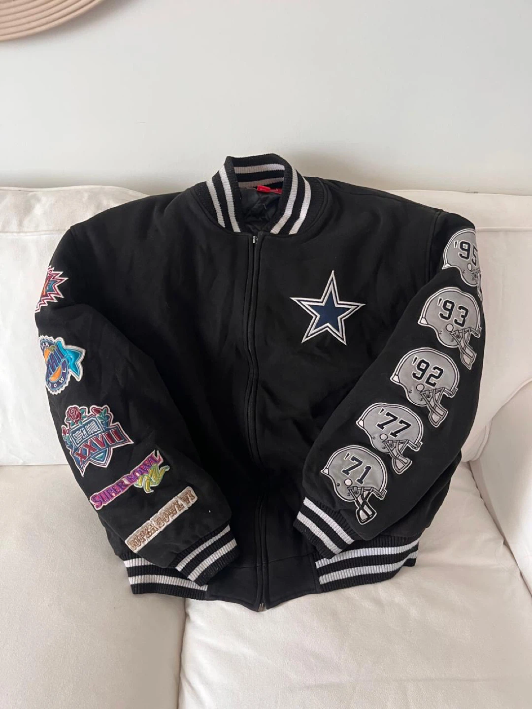 Dallas Cowboys Super Bowl Champions Bomber Jacket