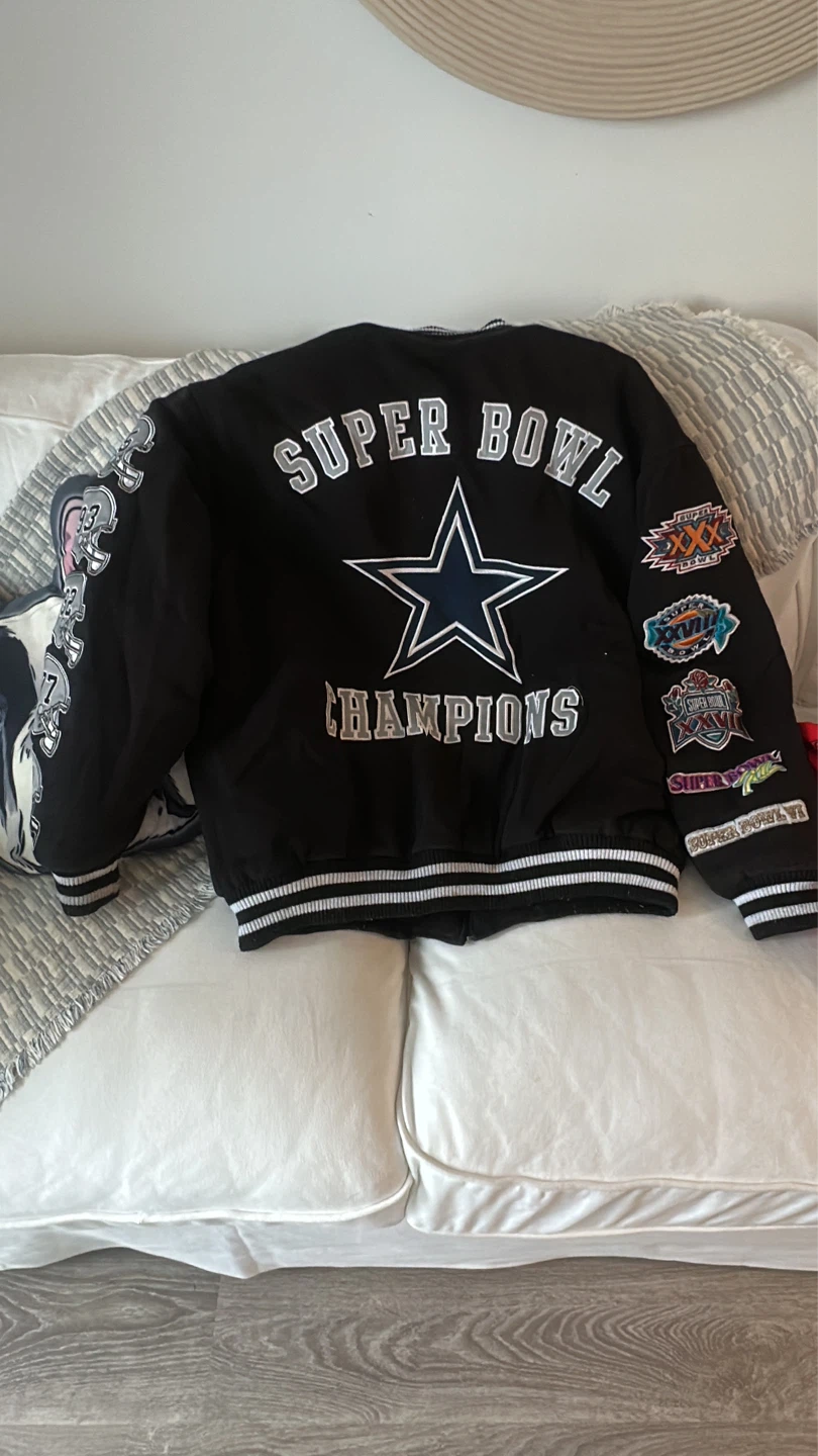 Dallas Cowboys Super Bowl Champions Bomber Jacket - photo 4