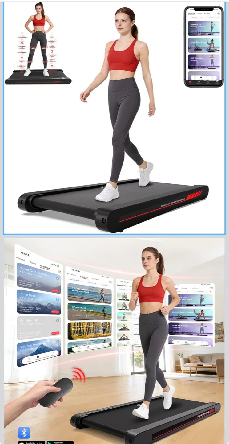 Walking Treadmill Pad with Remote