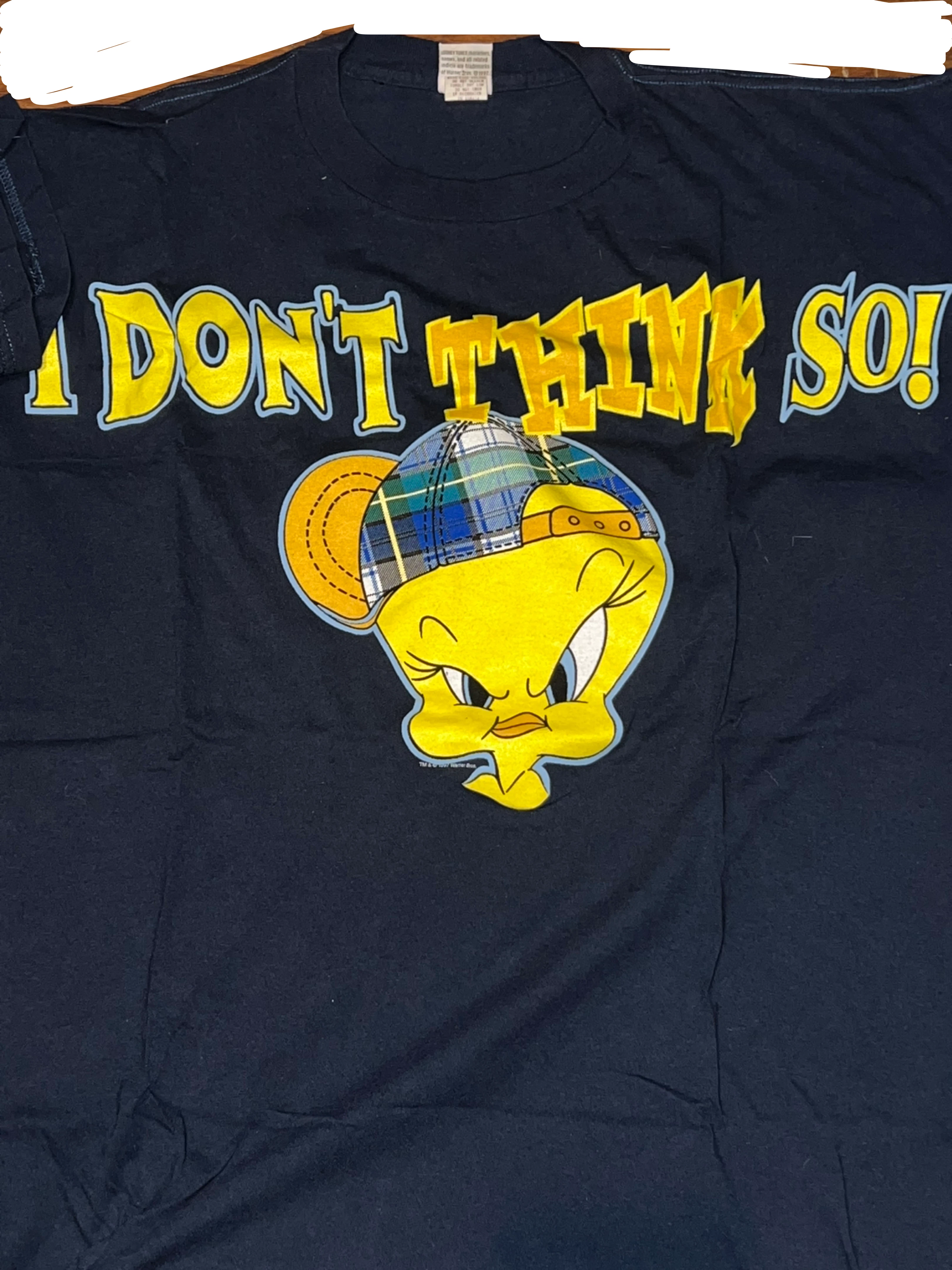 Looney Tunes Tweety Bird "I DON'T THINK SO!" T-Shirt - photo 2