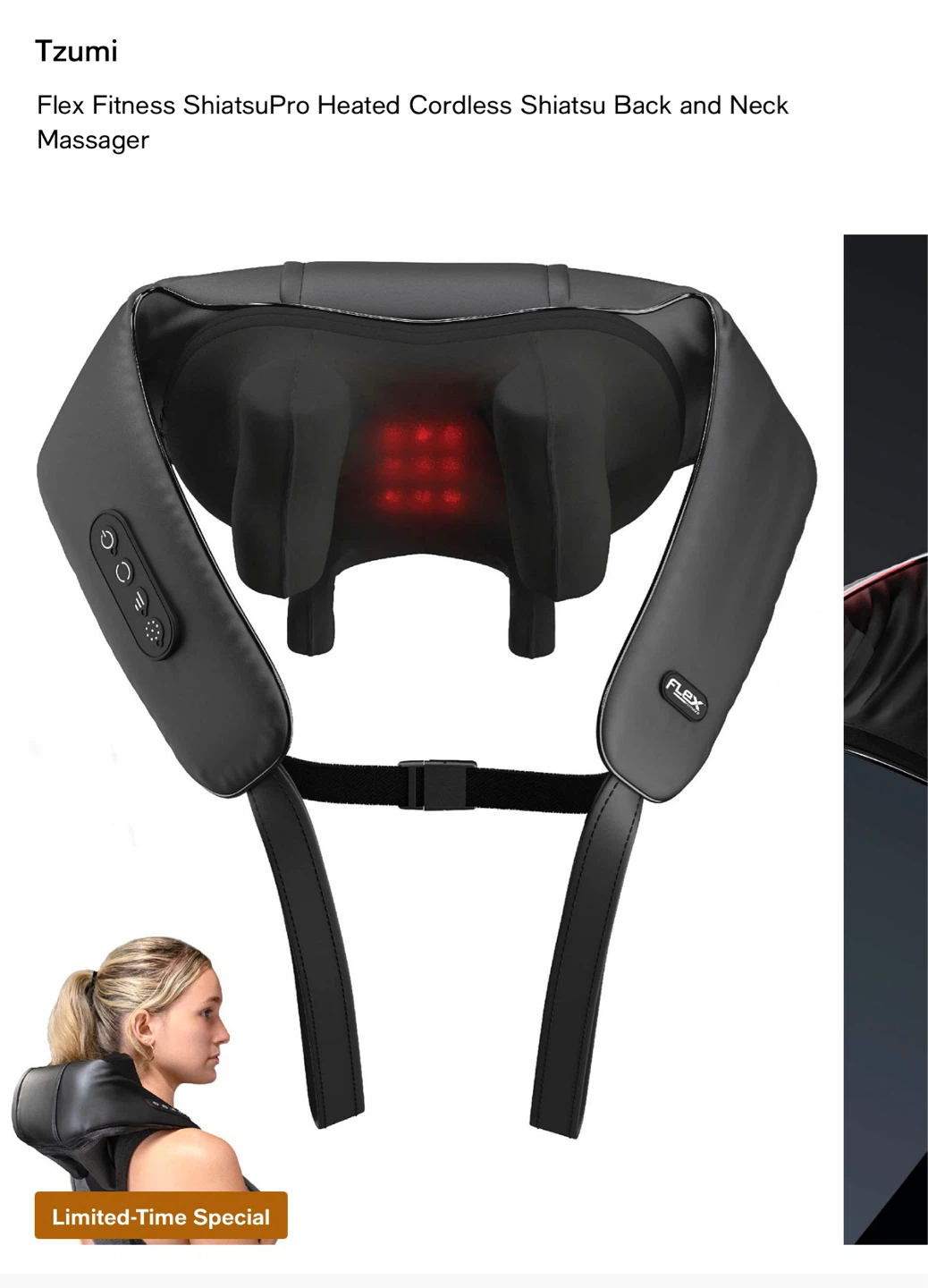 SLF Shoulder Shiatsu Pro Massager - photo 2
