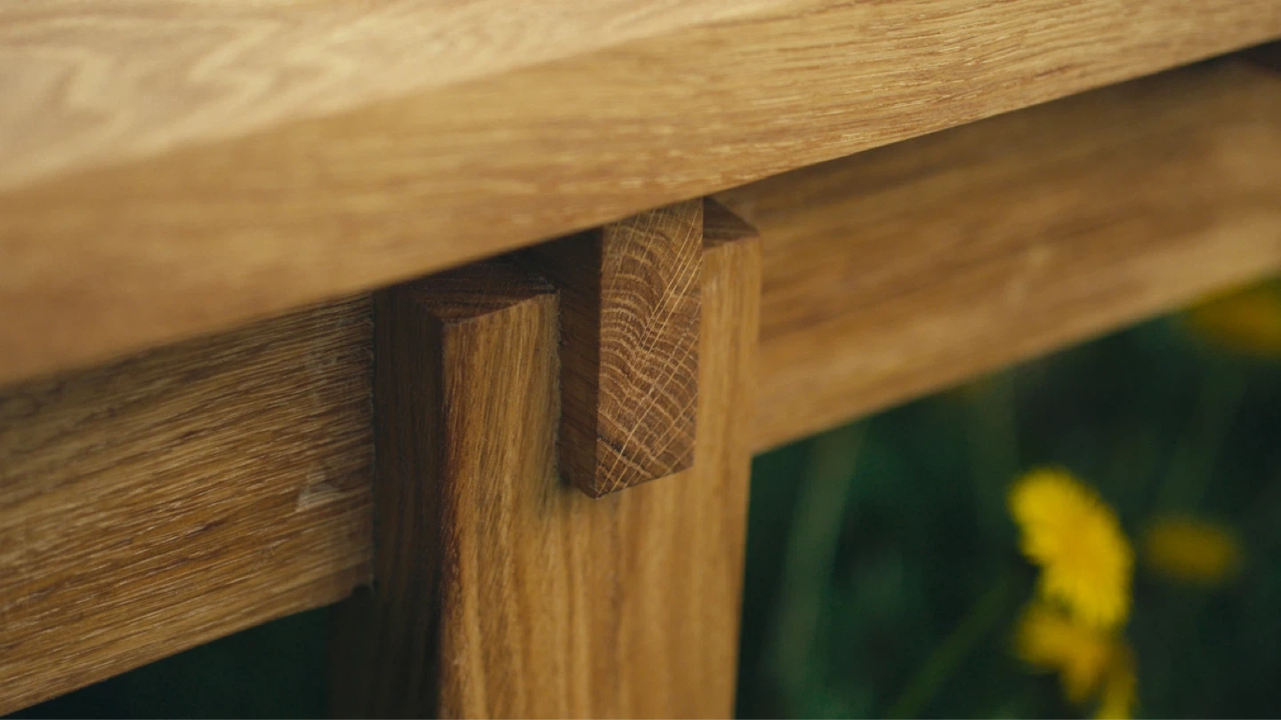 White Oak Handmade Coffee Table | 100% Solid Wood - photo 3