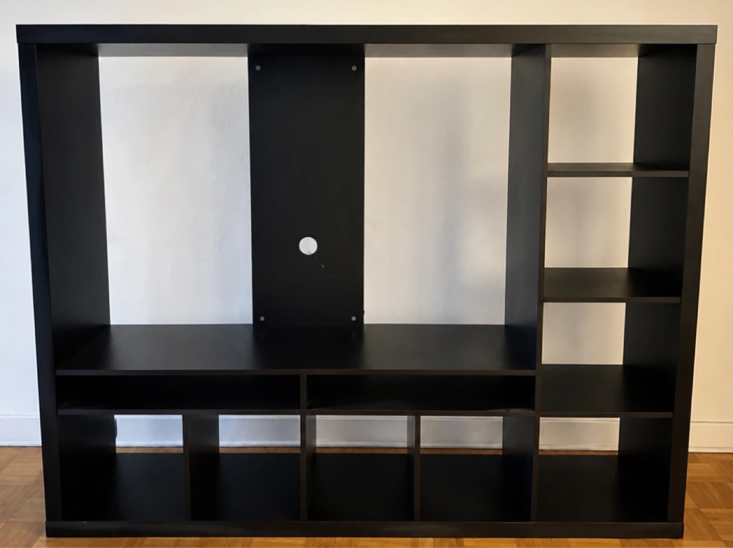 Black Media Console / Storage Unit