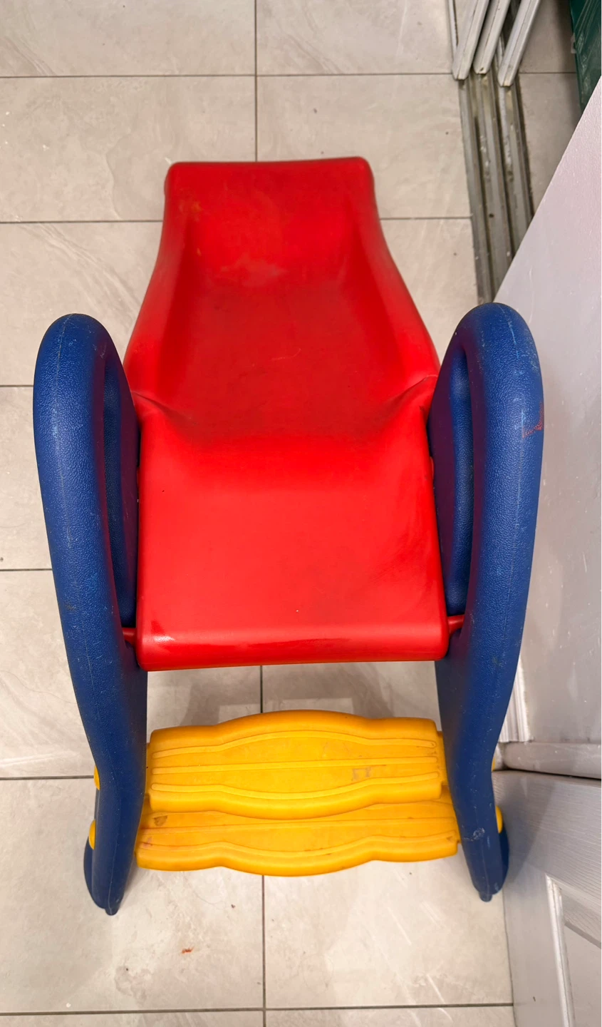 Kids Plastic Slide - Red and Blue - photo 3