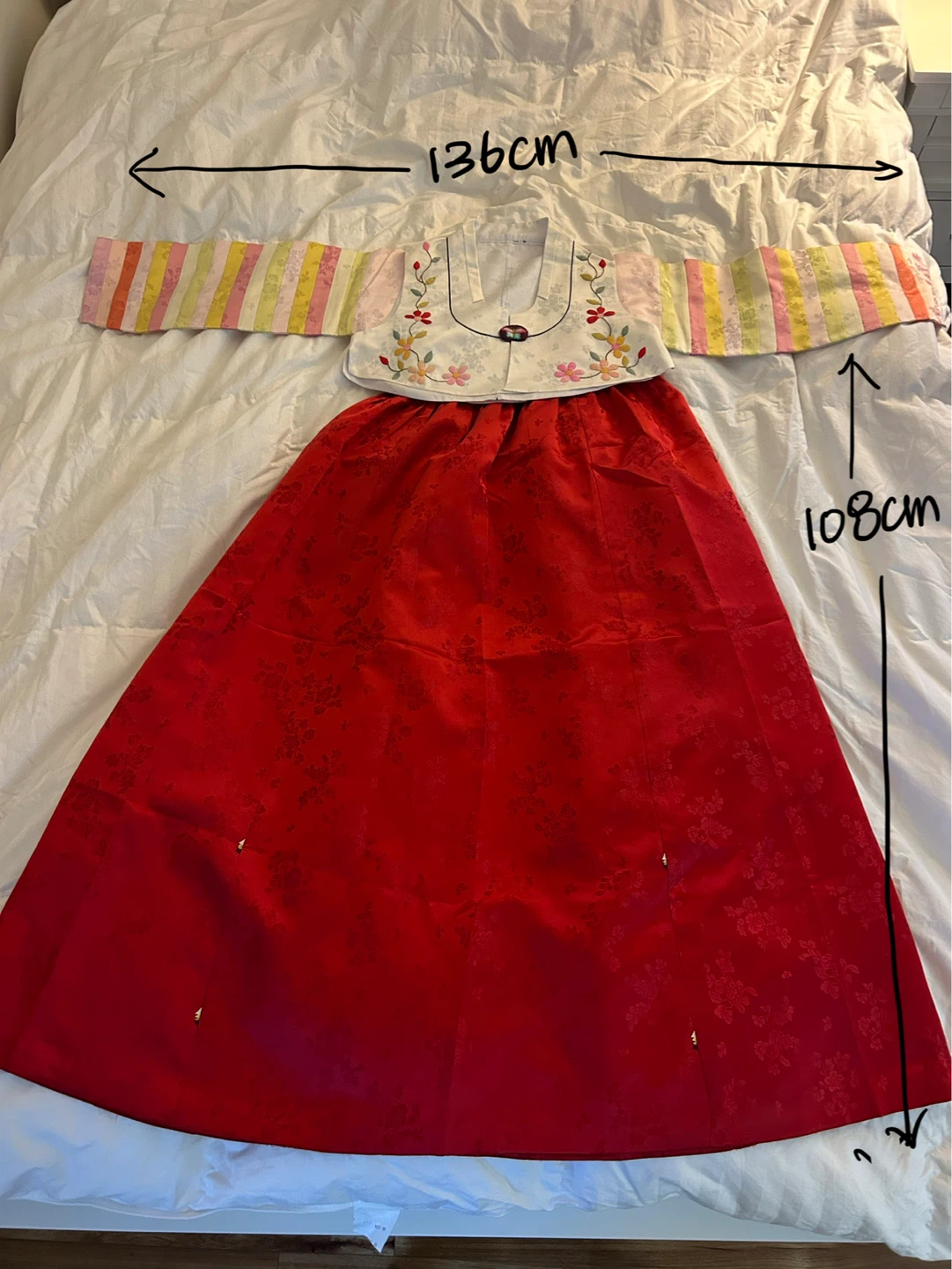 Traditional Korean Hanbok Dress