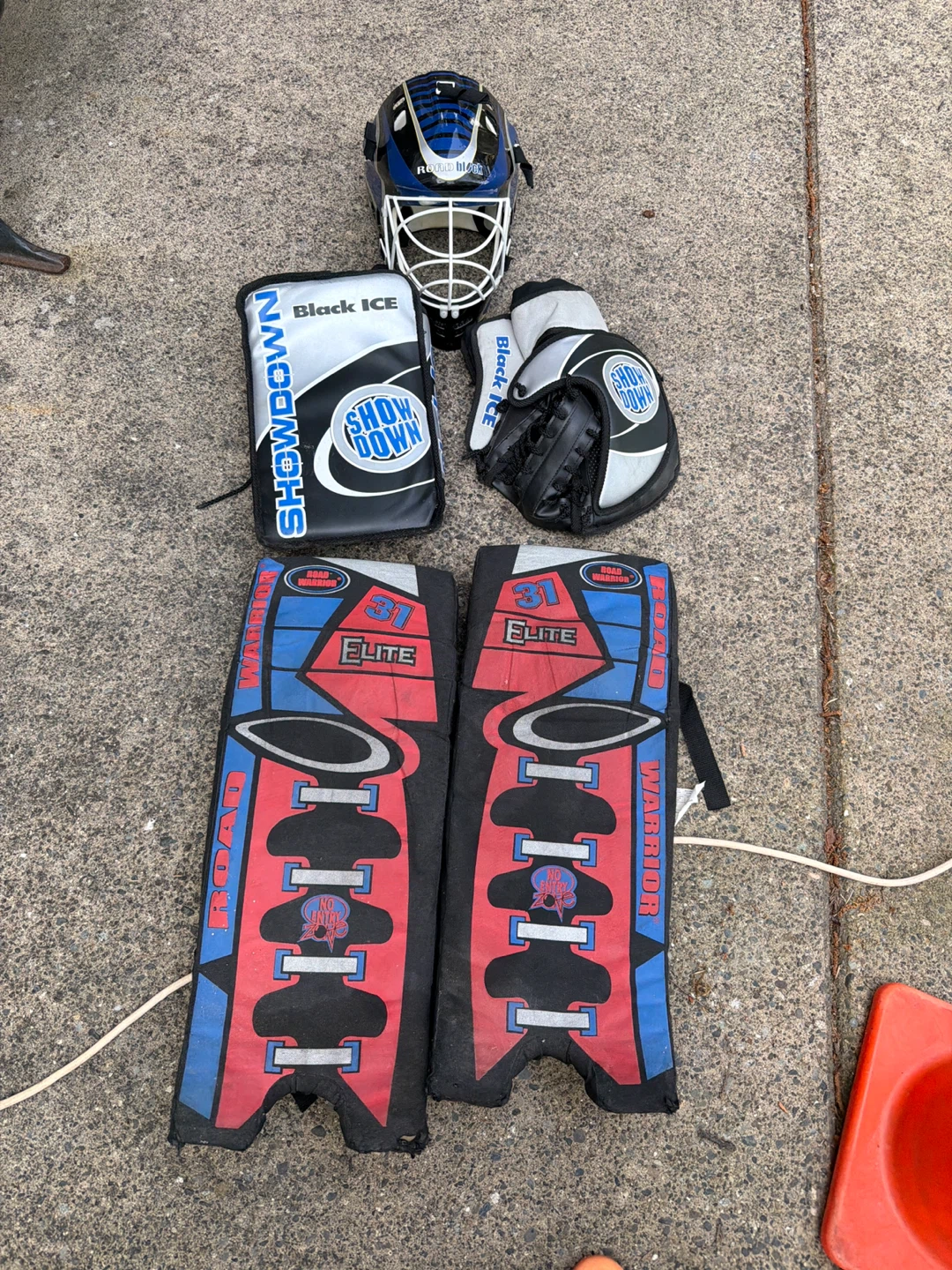 Street Hockey Goalie Gear Set