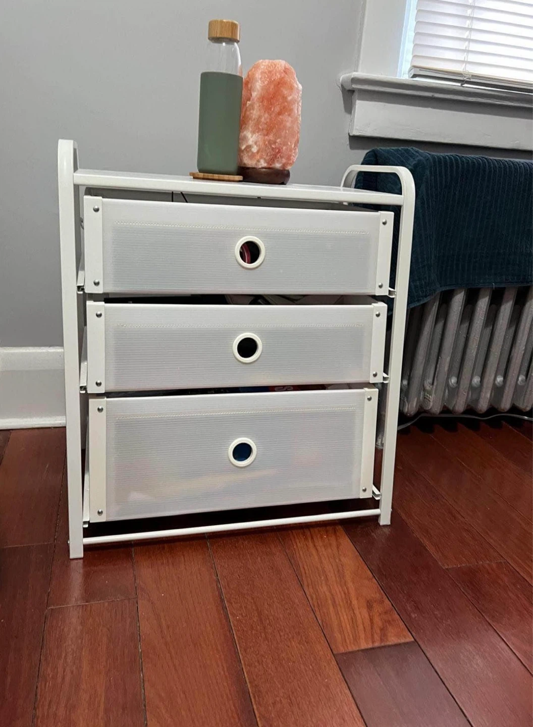 White 3-Drawer Storage Unit