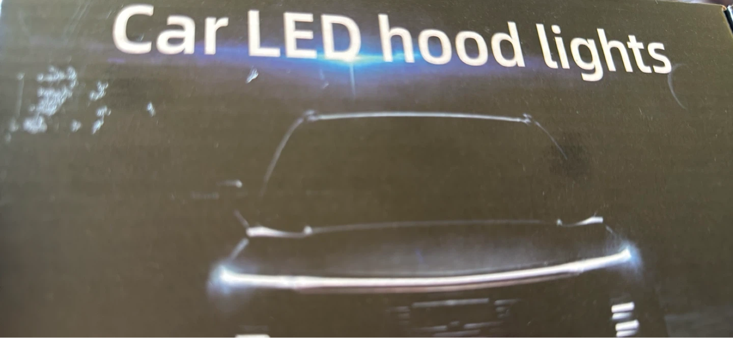 Car LED Hood Lights - White - photo 2