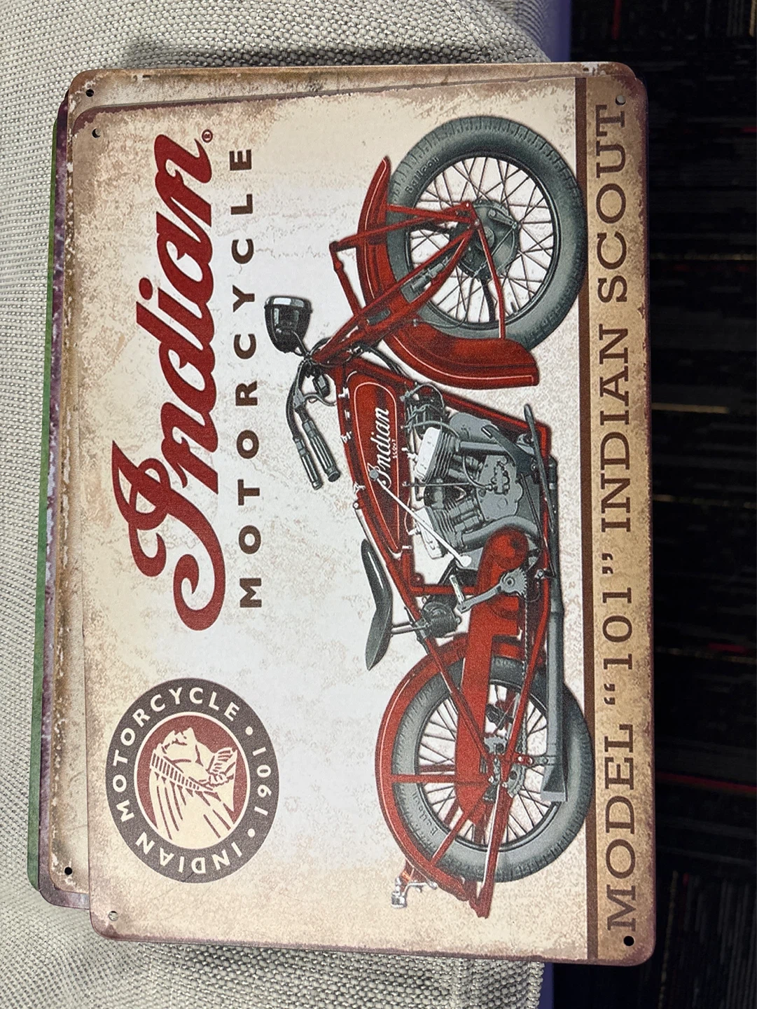 10 Vintage Style Metal Posters - photo 2