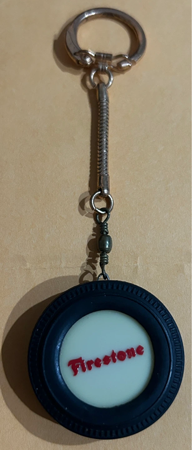 Firestone Tire Advertising Keychain