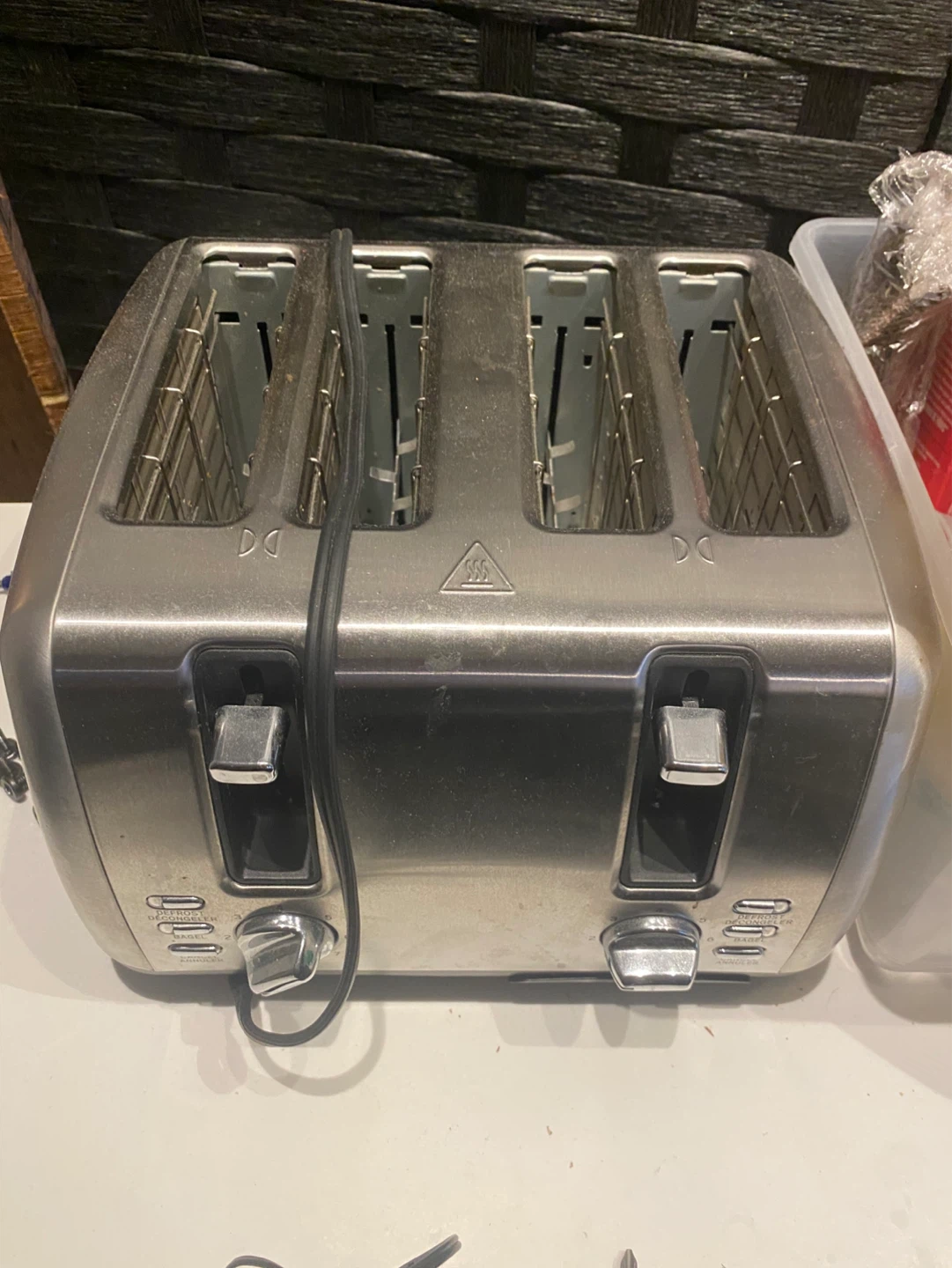 Stainless Steel 4-Slice Toaster