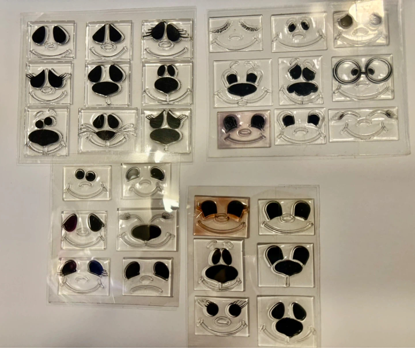 Face stamps for Paper Dolls & Pets