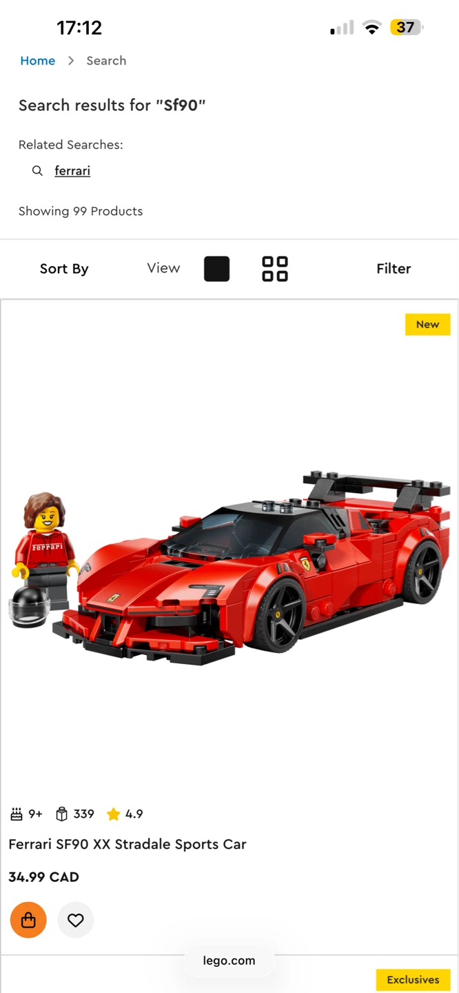 LEGO Speed Champions Ferrari SF90 XX Stradale (77424) - photo 3