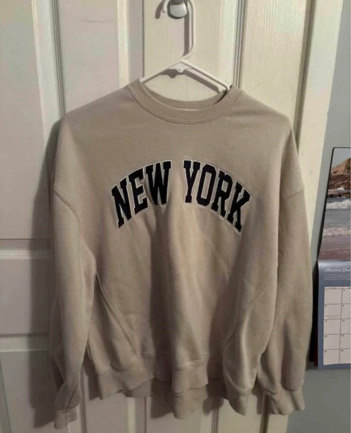 Women garage New York Crewneck Sweatshirt size Xs
