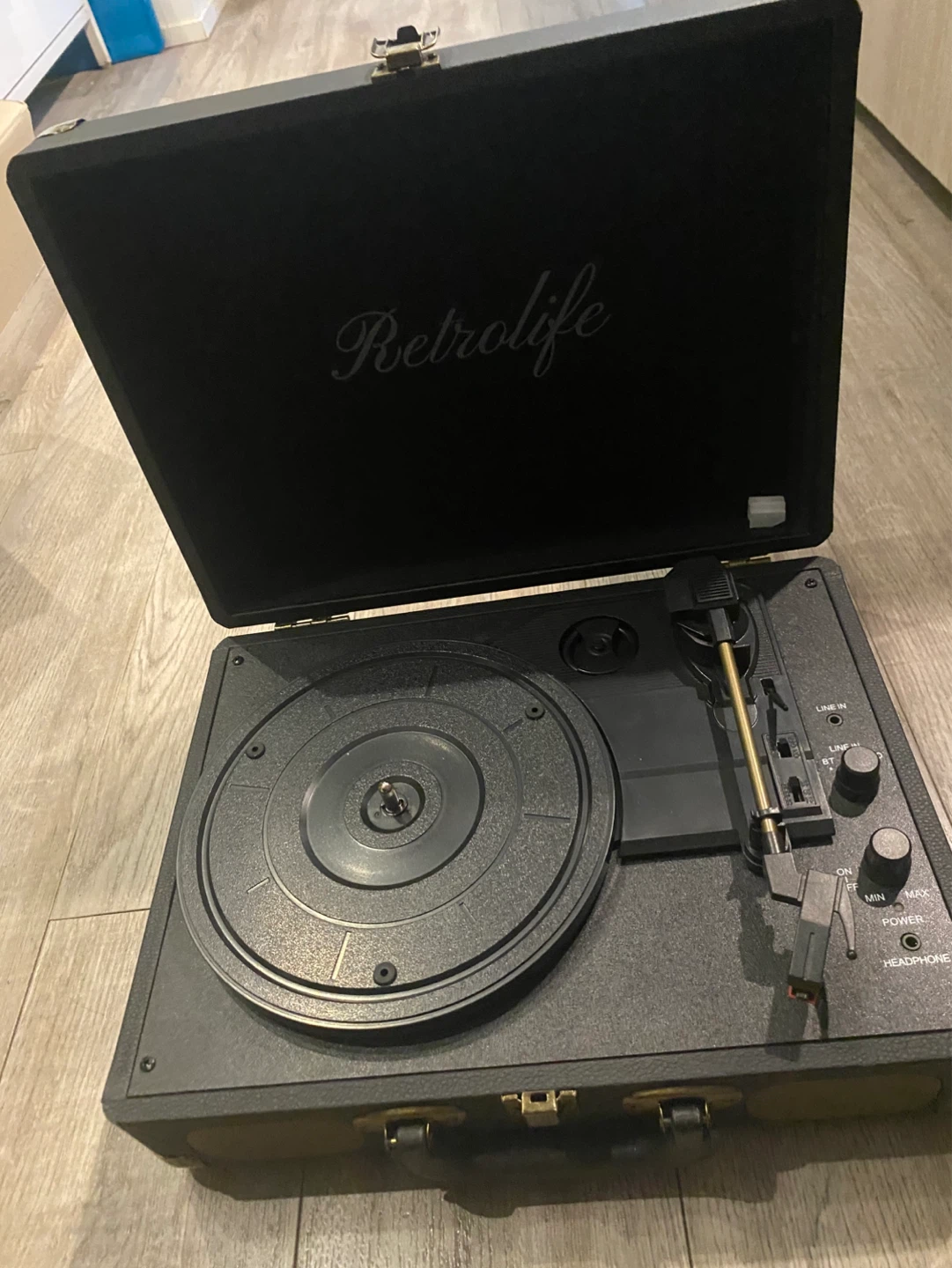 Retrolife Portable Record Player