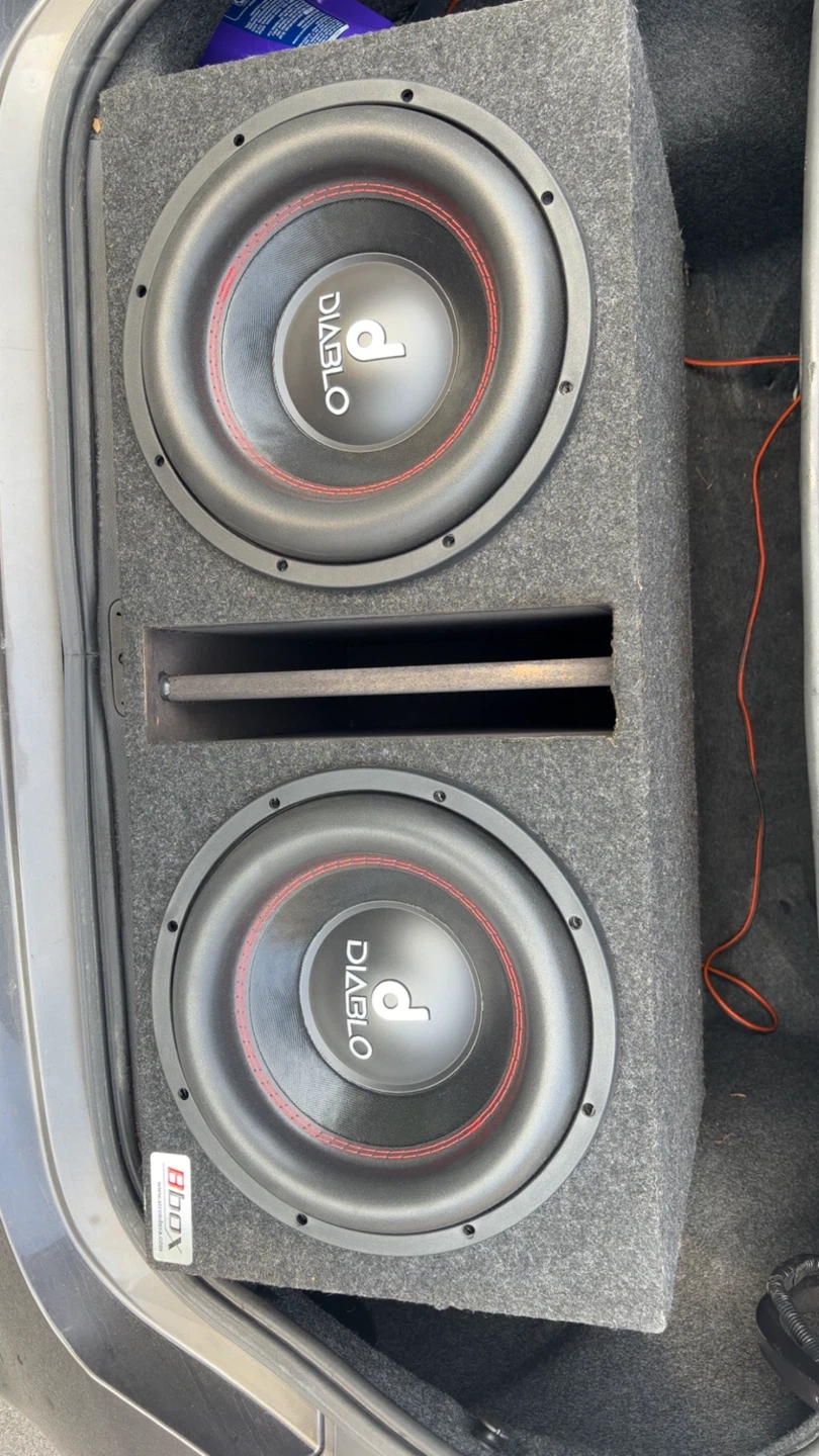 Diablo Dual 12" Subwoofer with Bbox Enclosure