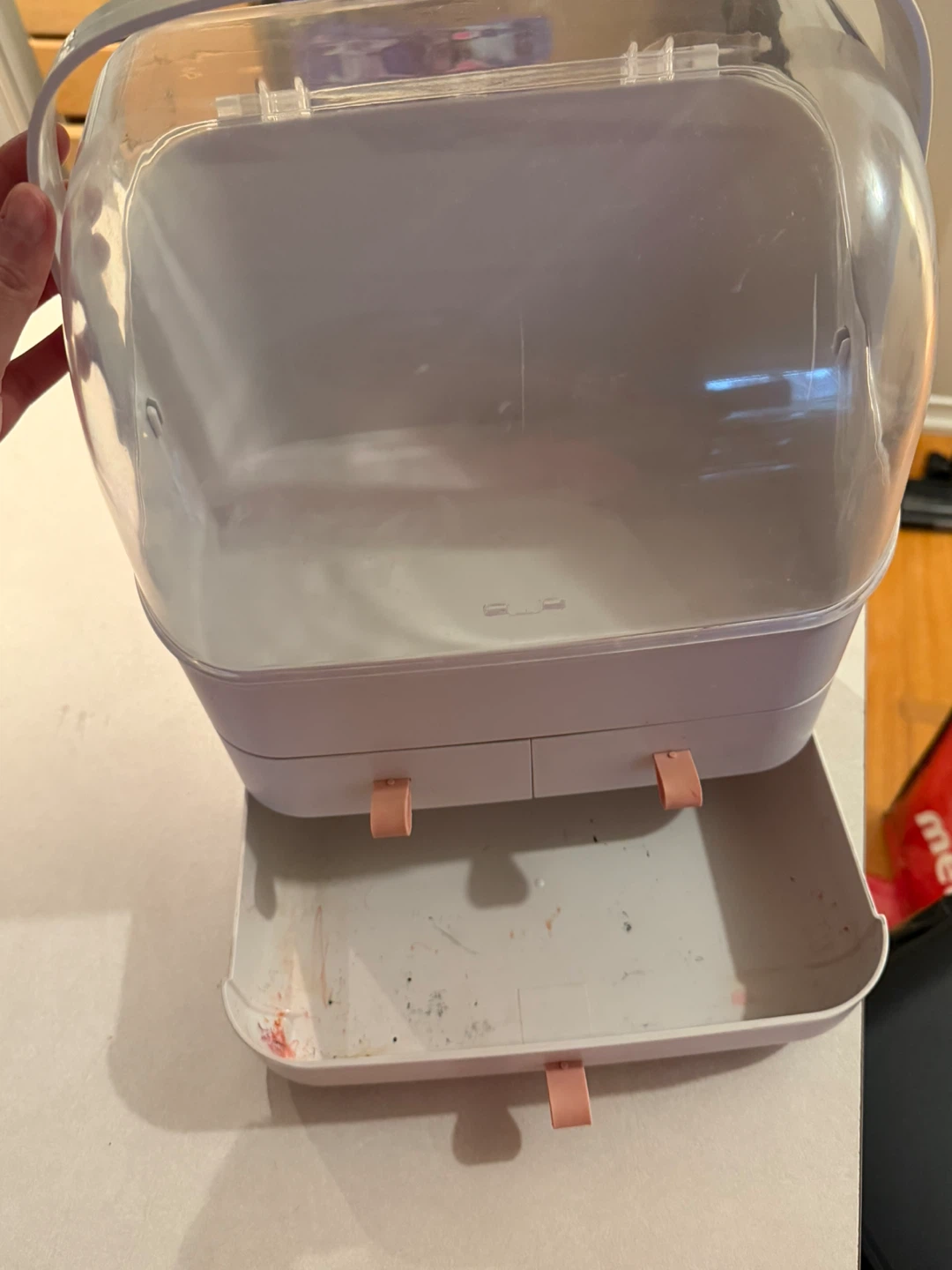 Cosmetic Organizer with Drawers and Lid - photo 5
