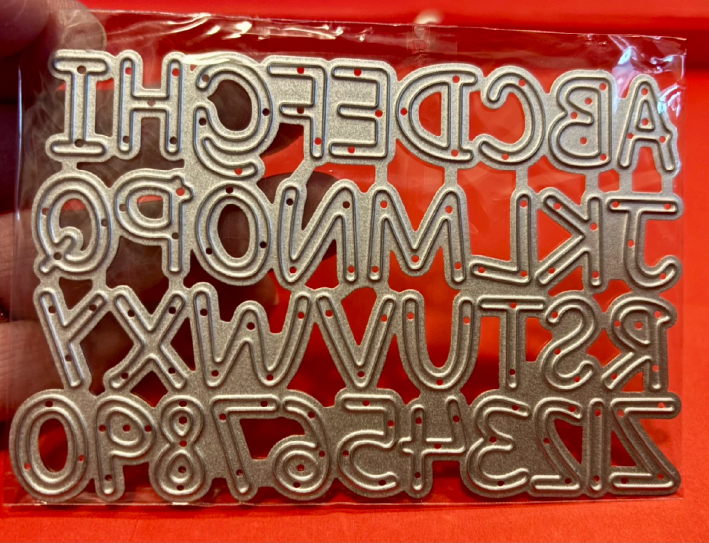 Alphabet Letter Metal Cutting Die Set - photo 2
