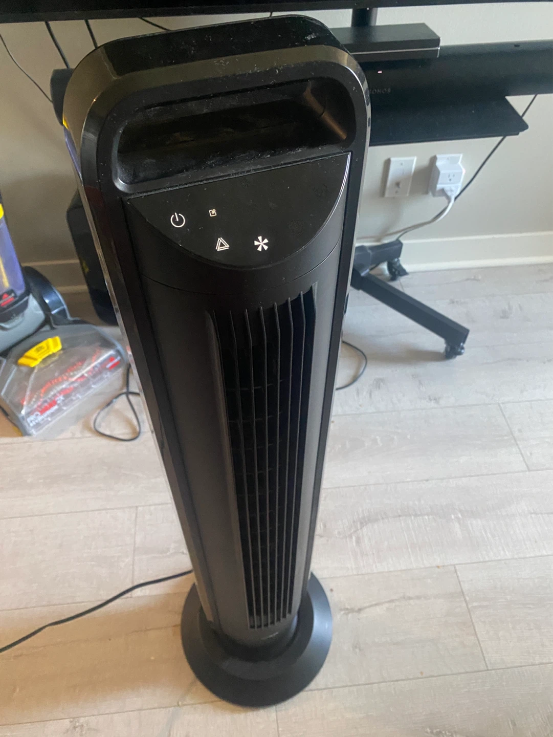 Seville Classics Black Tower Fan with Remote - photo 5